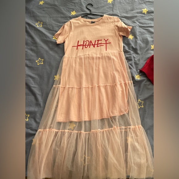 Cute fashion mesh dress/Jolie robe en maille à la mode - Picture 1 of 1